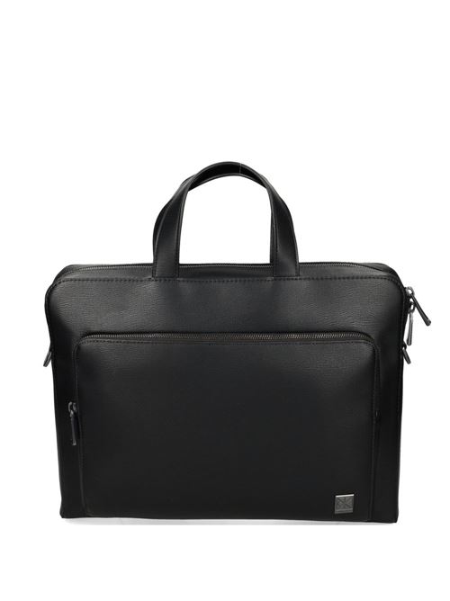 Borsa Calvin Klein porta pc con zip nera Calvin Klein | LV04D3290GUB1